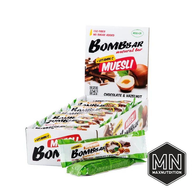 BombBar - Мультизлаковый протеиновые батончик мюсли