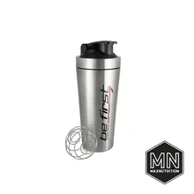 Be First - Шейкер 800 мл металлический с шариком TS 87