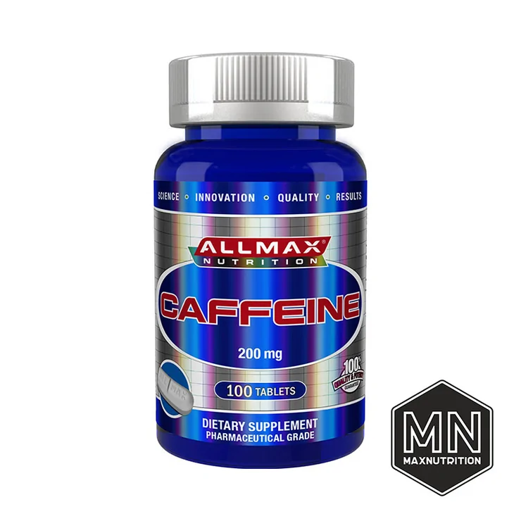 ALLMAX Nutrition - Кофеин 200мг, 100 таблеток