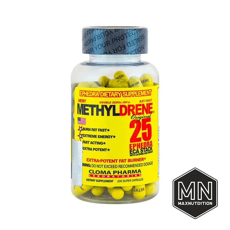 Cloma Pharma - Methyldrene 25 Ephedra, 100 капсул