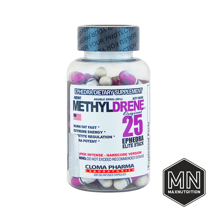 Cloma Pharma - Methyldrene Elite 25 Ephedra, 100 капсул