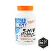 Doctor's best - 5-HTP 5-гидрокситриптофан усиленный витаминами B6 и C 315мг, 120 капсул