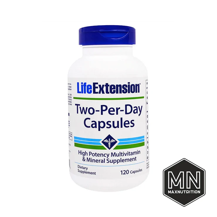 Life Extension - Мультивитамины Two-Per-Day Дважды в день,  120 таблеток