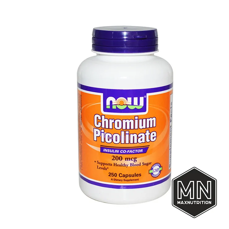 NOW - Chromium Picolinate Хром пиколинат 200 мкг, 250 капсул