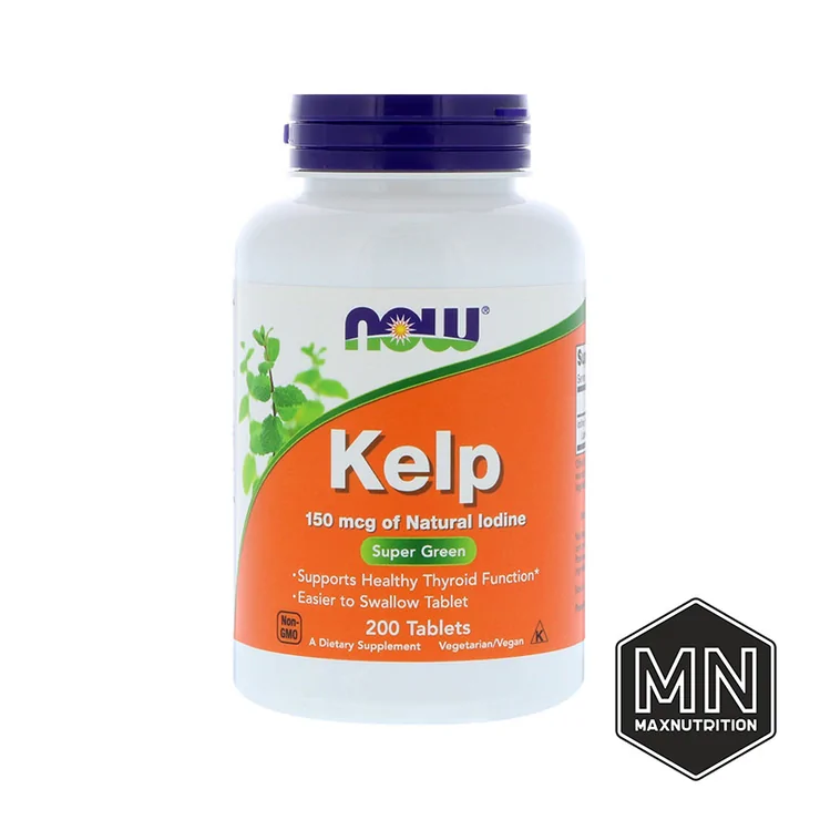 NOW - Kelp Келп 150 мкг, 200 таблеток