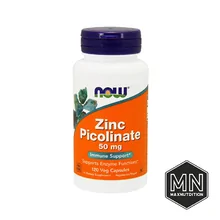 NOW - Zinc Picolinate Пиколинат Цинка 50 мг, 120 капсул