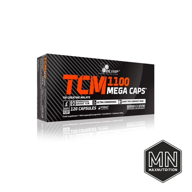 Olimp - TCM Mega Caps Три-креатин малат 1300 мг, 120 капсул