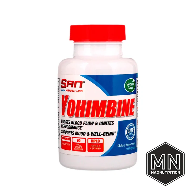 SAN - Yohimbine HCI Йохимбин 3 мг, 90 капсул