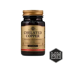 Solgar - Chelated Copper Хелатная медь 2,5 мг, 100 таблеток