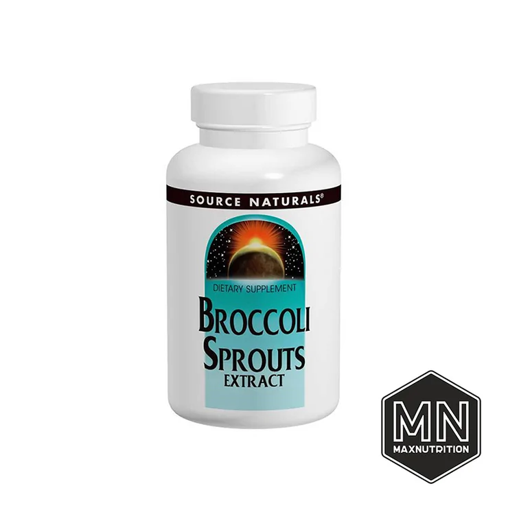 Source Naturals - Broccoli Sprouts Экстракт брокколи, 60 таблеток