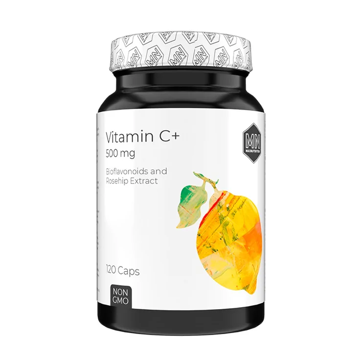 MaxNutrition - Vitamin C+ (Витамин C), 120 капсул