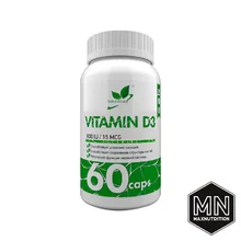 NaturalSupp - Витамин Д3 (Vitamin D3), 60 капсул